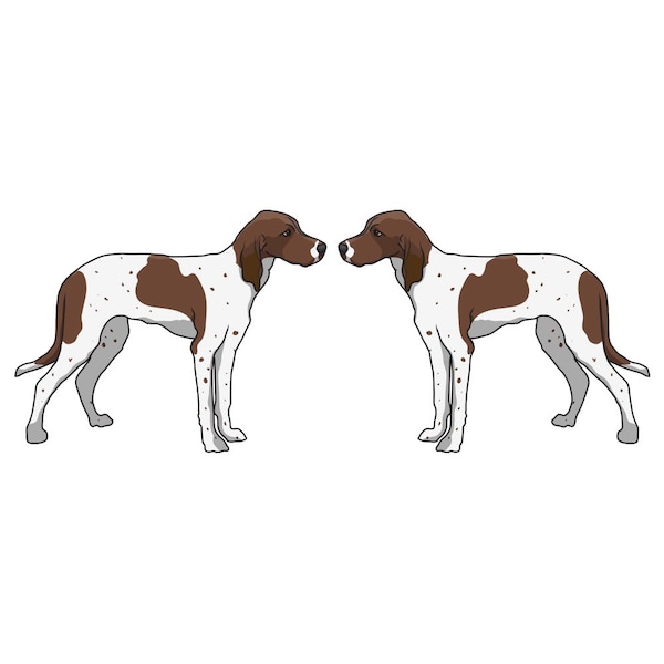 Pointer Dog Decal, Dog Lover Decor Vinyl Sticker